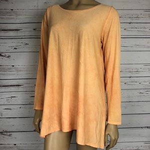 Pure J. Jill Water Color Ellipical Tee Shirt Tunic